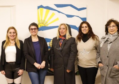 Mujeres Maritimistas, de CGERA y la Confederación Federal PyMES fueron recibidas por la Diputada Nacional Gisela Marziota