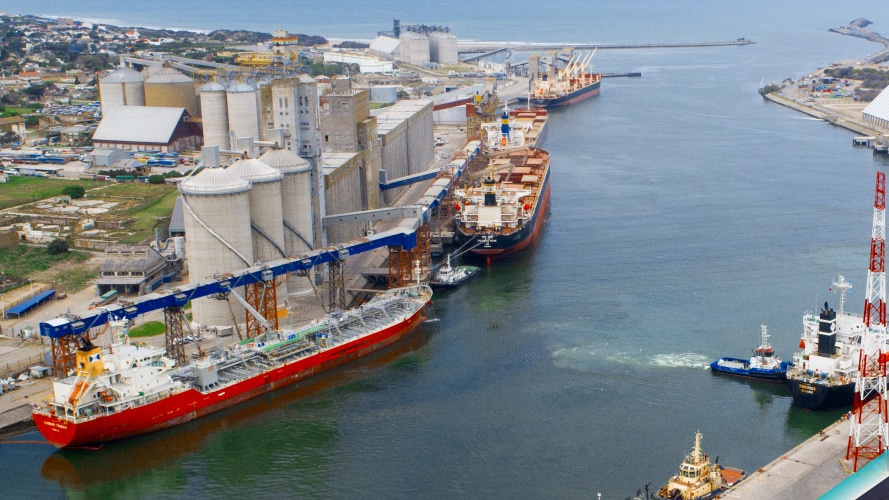 Puerto Quequén cerró noviembre con un acumulado anual de más de 7 millones de toneladas