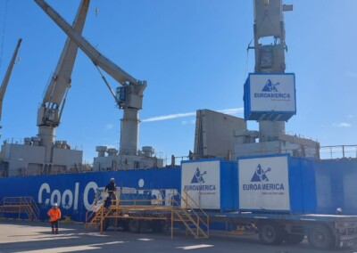 Desde Campana salió la primera exportación de limones frescos para los Estados Unidos