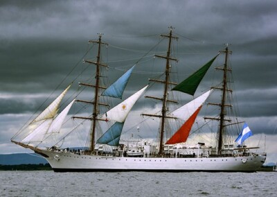 La fragata ARA “Libertad” ya se encuentra en aguas irlandesas