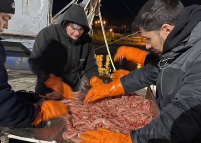 Implementan fuertes controles en la zafra del langostino