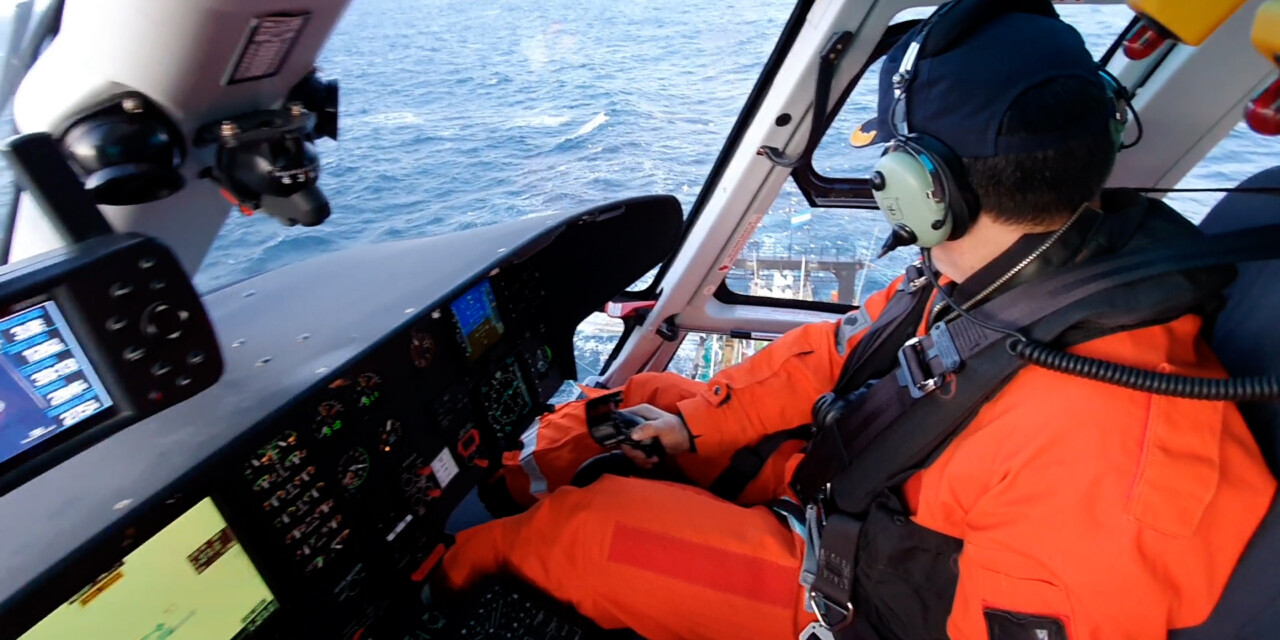 <strong>Rescate en alta mar: Prefectura aeroevacuó a un tripulante de un pesquero</strong>