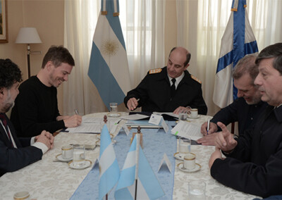 Puerto Mar del Plata firmó convenio con la Armada para uso de varadero