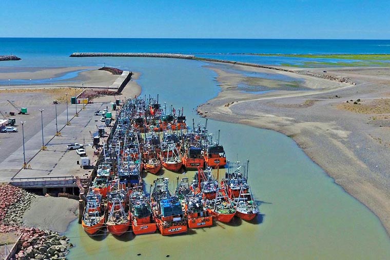 Inició el dragado del Puerto Rawson&nbsp;