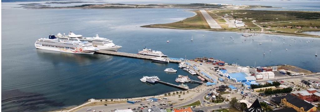 Puerto de Ushuaia: tras una exitosa temporada de cruceros, se avanzan en las mejoras de infraestructura