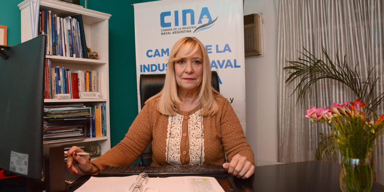 La Cámara de la Industria Naval Argentina, CINA, reelige a Silvia Martínez como presidenta