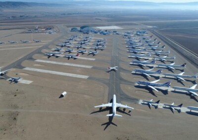 ¿Porque España se ha convertido en el parking aéreo más grande de Europa?