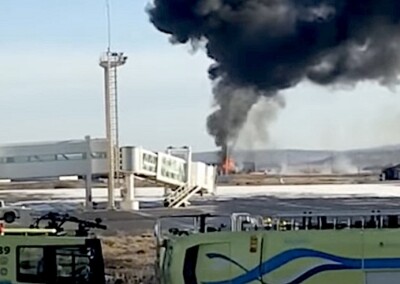 Avión sanitario se estrella en Río Grande, hay 4 muertos