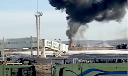 Avión sanitario se estrella en Río Grande, hay 4 muertos