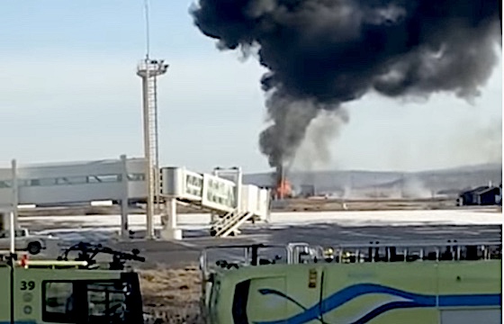 Avión sanitario se estrella en Río Grande, hay 4 muertos