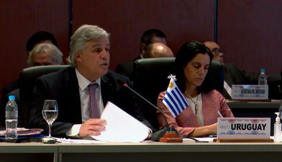 Canciller uruguayo espera que otros países del Mercosur se sumen a negociaciones con China