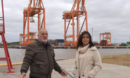 Puerto La Plata recibió a la visita de la presidenta de la Comisión de Intereses Marítimos, Portuarios y Pesca de la Cámara de Diputados 