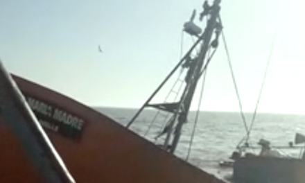 Se hundió el buque pesquero “Primero María Madre” frente a la Bahía de Samborombón en Buenos Aires