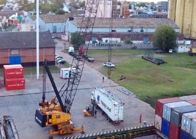 Se licitó la compra de una grúa para el puerto de Concepción del Uruguay
