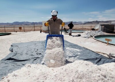 El litio podría ocupar el primer lugar en la industria minera