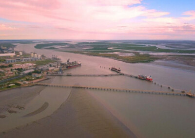 El Puerto de Bahía Blanca avanza en la renovación de infraestructura