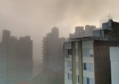 Humo en Rosario: incendios en las islas ahogan a la ciudad