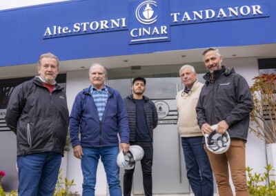 Jorge Alvaro visitó Tandanor: avances en el diseño del puente Ezcurra