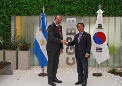 El Puerto de Bahía Blanca recibió al Embajador de Corea