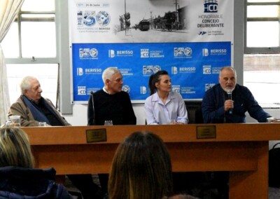 El titular del puerto de La Plata disertó sobre el Canal Magdalena en el Consejo Deliberante de Berisso