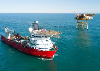 Total Energies inició el Proyecto Fénix para producir gas natural en el Mar Austral 