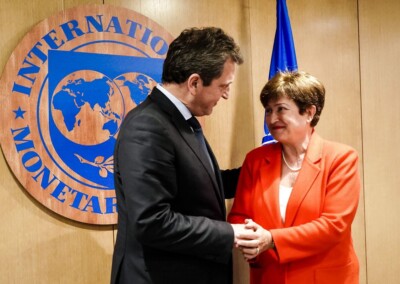 Sergio Massa se reunió con Kristalina Georgieva 