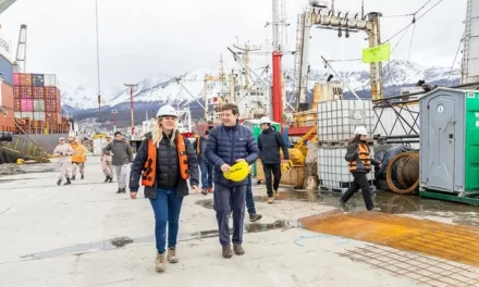 <strong>El puerto de Ushuaia sumará 24 metros a su ampliación</strong>