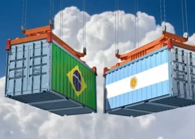 <em>En agosto aumentó el intercambio comercial con Brasil debido a la mejora de importaciones y exportaciones.</em>