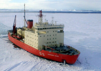 El Curso de Navegación Antártica comenzó su etapa avanzada