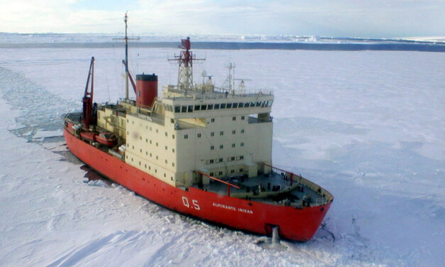 El Curso de Navegación Antártica comenzó su etapa avanzada