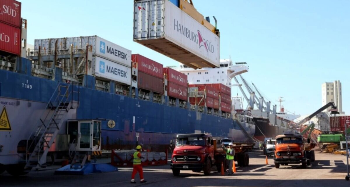 Los puertos bonaerenses movilizaron 12.1 millones de toneladas de mercadería
