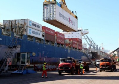 Los puertos bonaerenses movilizaron 12.1 millones de toneladas de mercadería