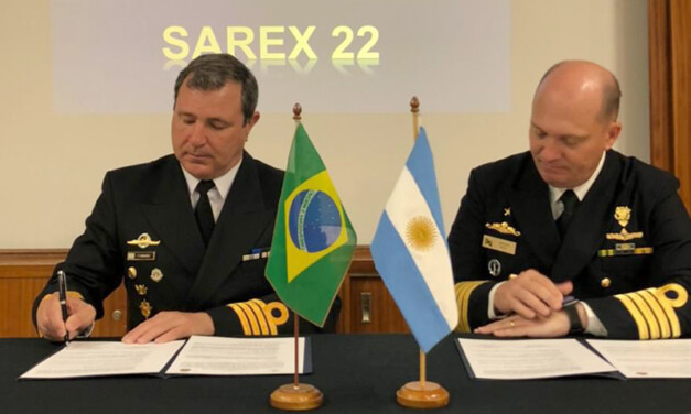 Finalizaron ejercicios conjuntos entre las armadas de Brasil y Argentina