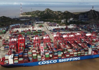Principales puertos de China afectados por nuevos casos de Covid