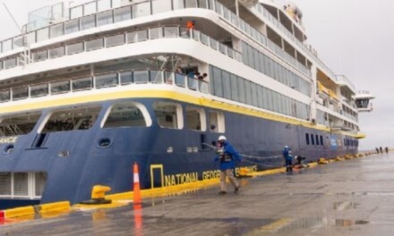 <strong>Autoridades de AGP y de Transporte recibieron al primer crucero de la temporada</strong>