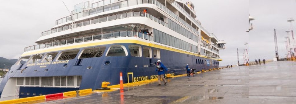 <strong>Autoridades de AGP y de Transporte recibieron al primer crucero de la temporada</strong>