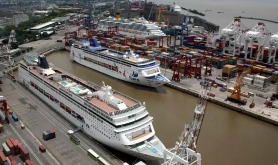El puerto de Buenos Aires tiene confirmados 127 cruceros