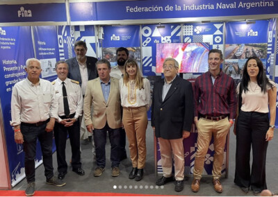 La Federación de la Industria Naval Argentina participa en en el Salón Náutico Argentino  de CACEL. 
