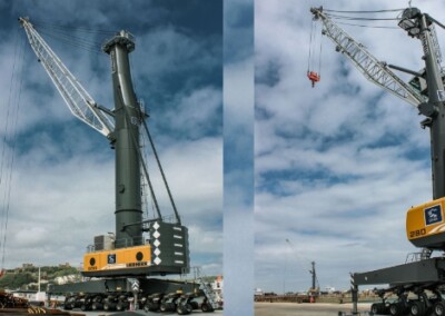 Dos grúas de Liebherr en el Reino Unido operan con aceite vegetal hidrotratado 