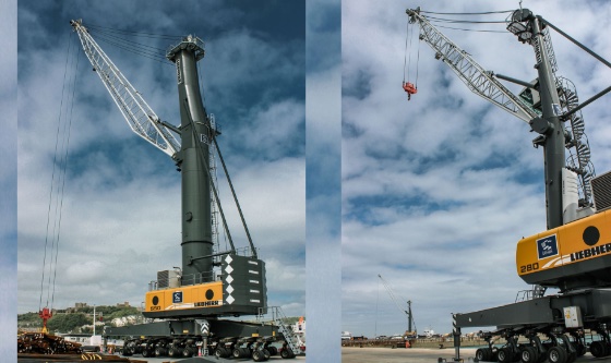 Dos grúas de Liebherr en el Reino Unido operan con aceite vegetal hidrotratado&nbsp;