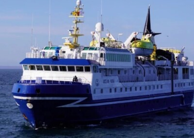 <strong>El buque “Ocean Nova” abrió la temporada de cruceros 2022-2023 de Puerto Madryn</strong>