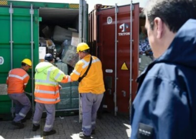 En el Puerto de Buenos Aires evitaron el ingreso de 274 toneladas de contrabando