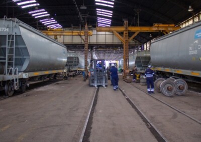 <strong>Trenes Argentinos Cargas avanza con la recuperación de vagones con mano de obra nacional</strong>