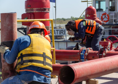 Quedará en funcionamiento la red contra incendios en el Puerto de San Nicolás.