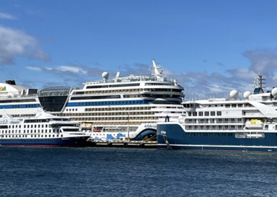 El puerto de Ushuaia a “full” en la temporada de cruceros