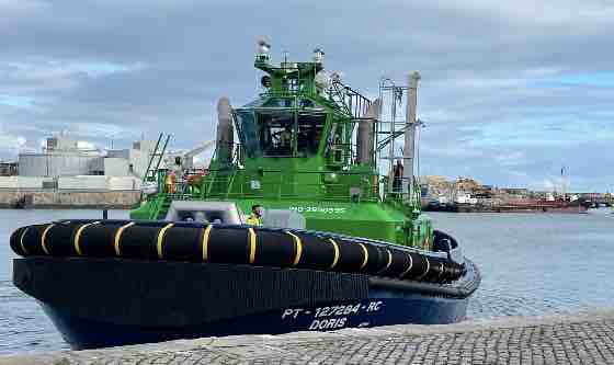 Los remolcadores RSD 2513 de Damen se suman a las operaciones sostenibles en Puerto de Leixoes