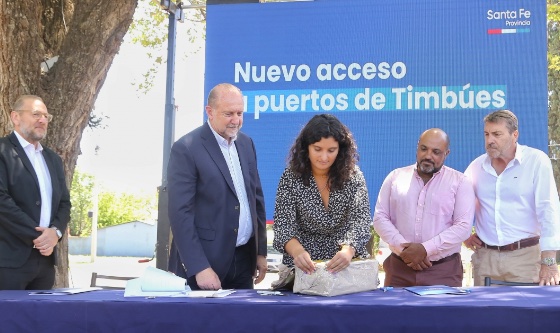 Dos empresas se presentaron para la licitación para el acceso del tránsito pesado al Puerto de Timbúes