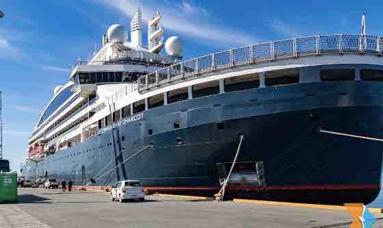 El rompehielos&nbsp;&nbsp;“Le Commandant Charcot” llegó a Ushuaia