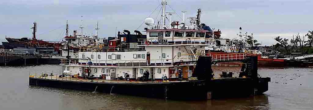 Transformación del remolcador fluvial RAP a cargo del Astillero Puerto Martins