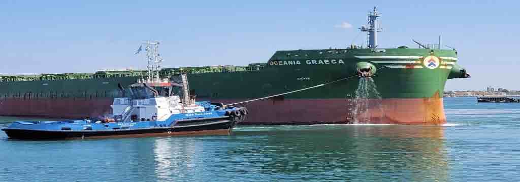 Un nuevo récord operativo registró Puerto Quequén en octubre.